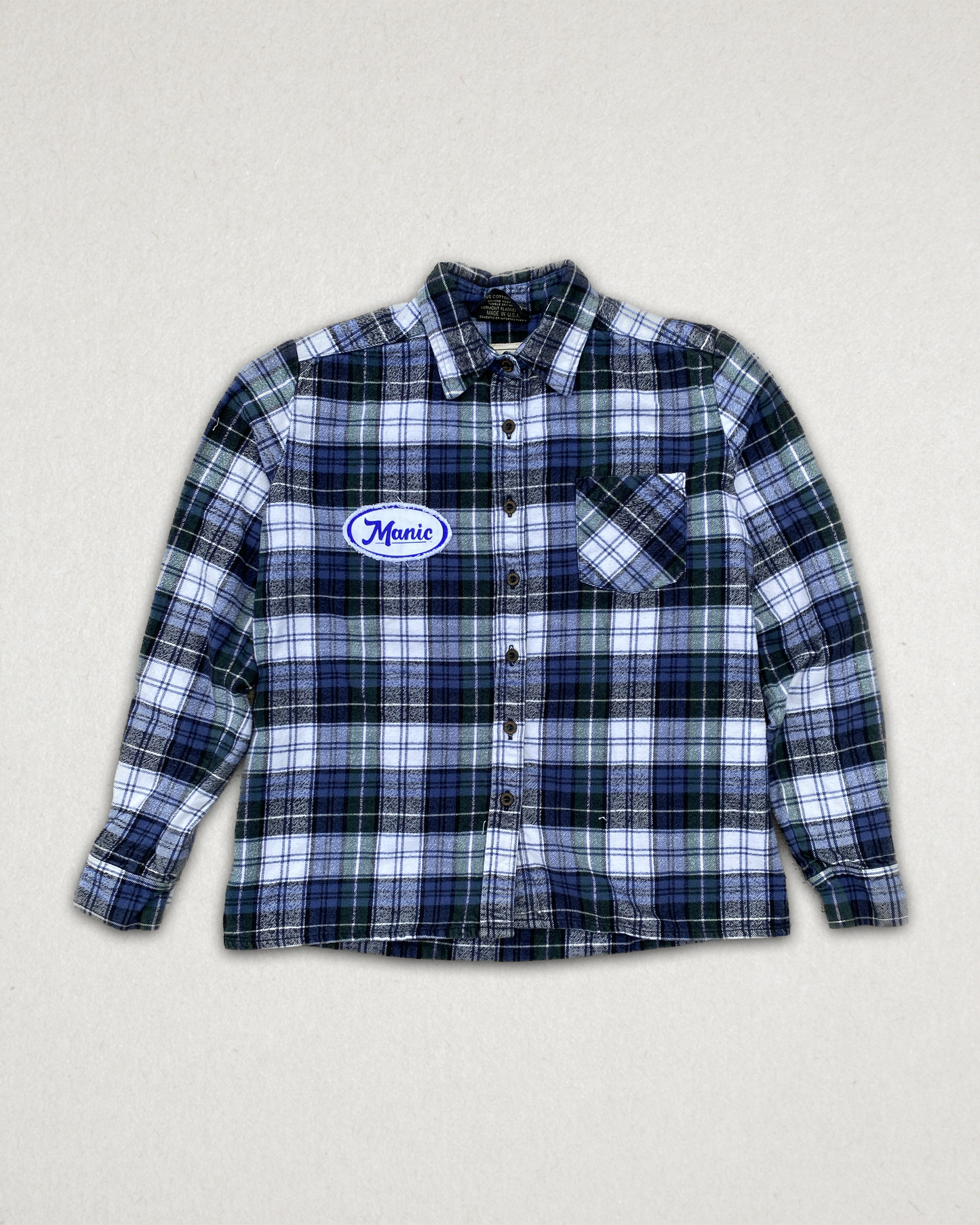 Workmans Flannel - Blue